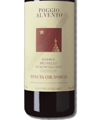 (image for) Col d'Orcia Poggio al Vento Brunello di Montalcino Reserva 2001